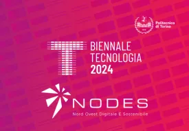 Logo di Biennale Tecnologia e Nodes