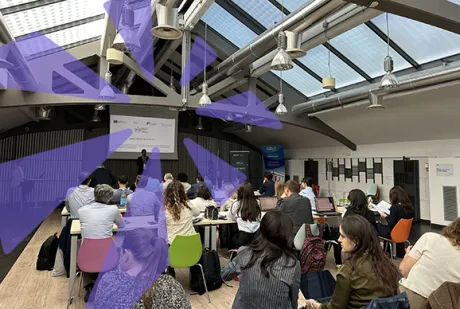 La sala di i3p al completo per workshop Doing Business in Space
