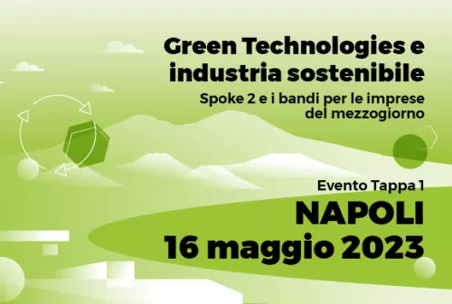 NODES Spoke 2 Evento NAPOLI 16 maggio 2023 - Bandi Mezzogiorno Imprese Sud