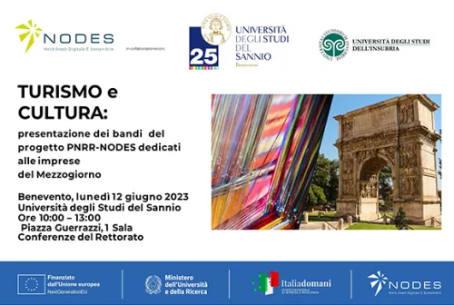 Evento Benevento NODES Spoke 3 - Turismo e Cultura