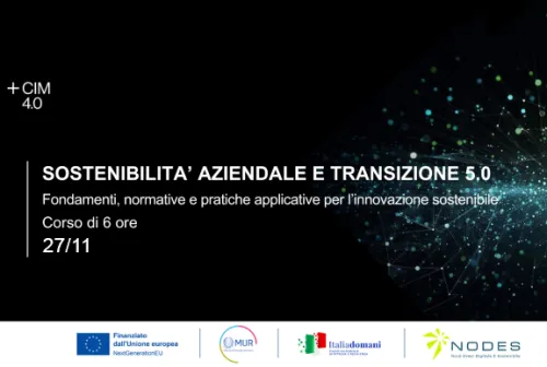 Sostenibilità 5.0 CIM