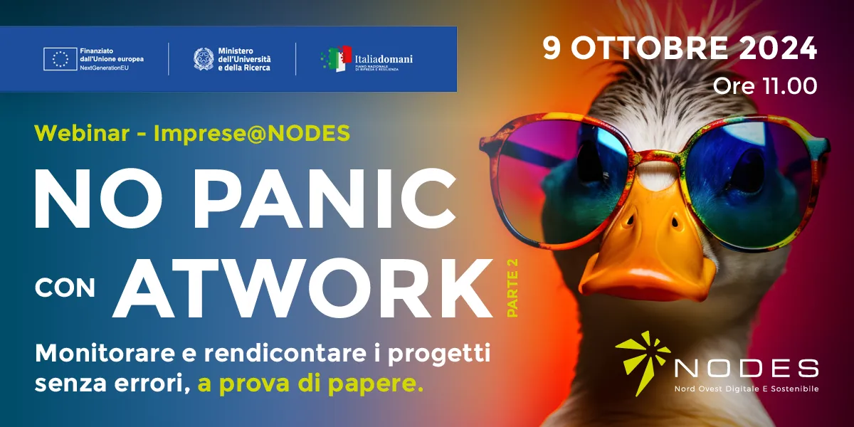 NODES imprese@NODES webinar NO PANIC ATWORK 9 ottobre 2024