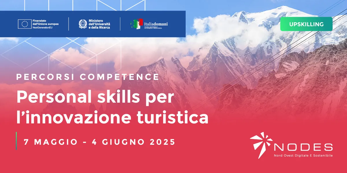 NODES - Spoke 3 - Personal Skills Innovazione Turistica - UniVdA