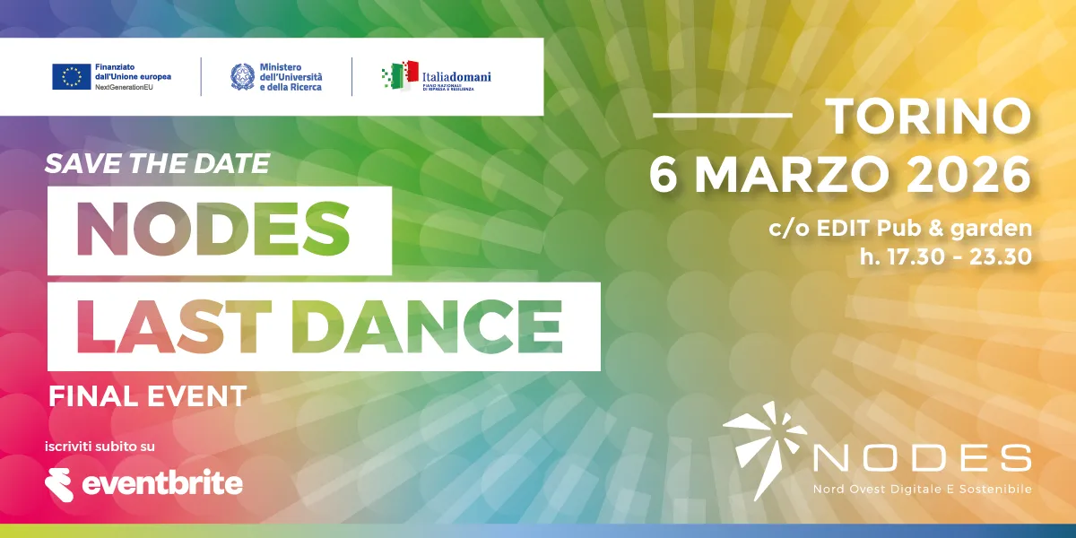 NODES Last Dance - Evento finale - Torino 6 marzo 2026