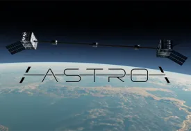 Logo spinoff Astro - backdrop pianeta